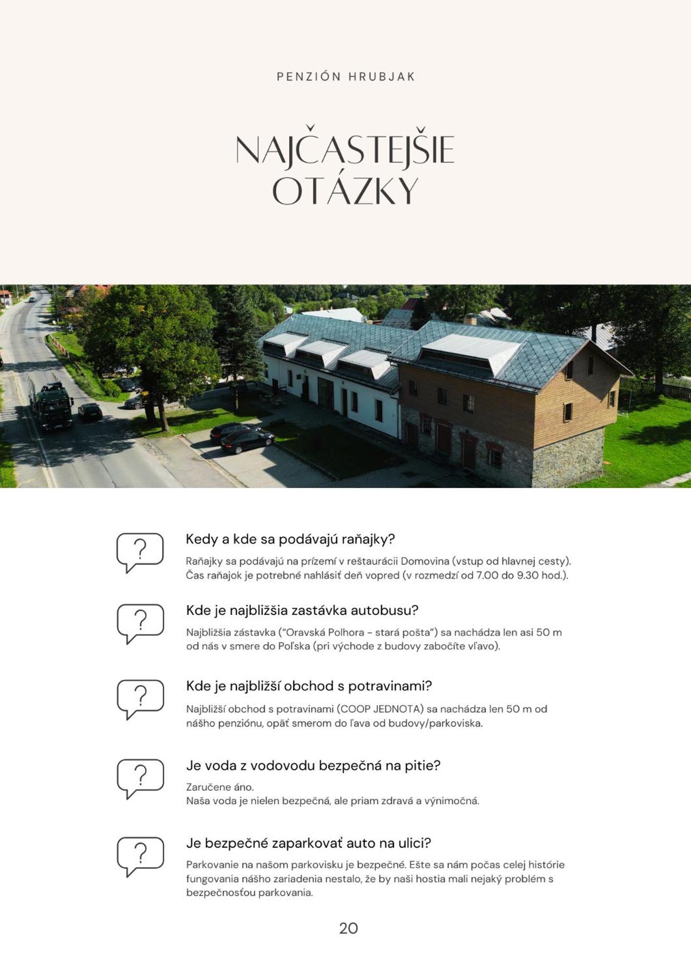 Penzion Hrubjak Oravská Polhora Buitenkant foto